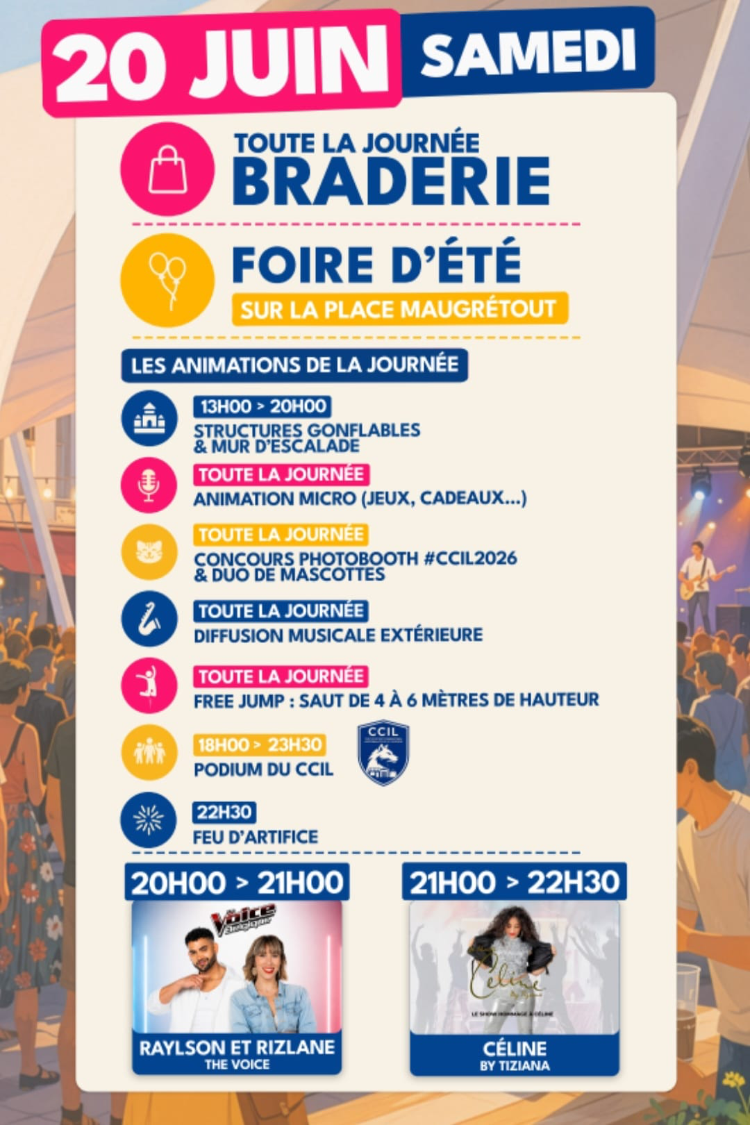 Programme — Samedi 20 juin